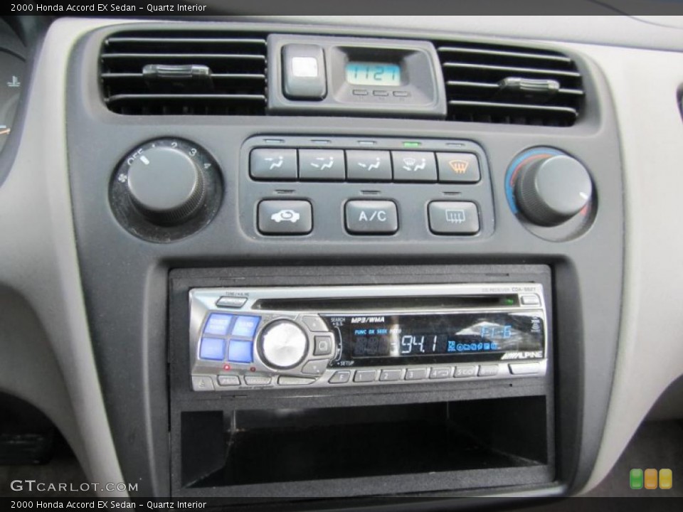 Quartz Interior Controls for the 2000 Honda Accord EX Sedan #38322595