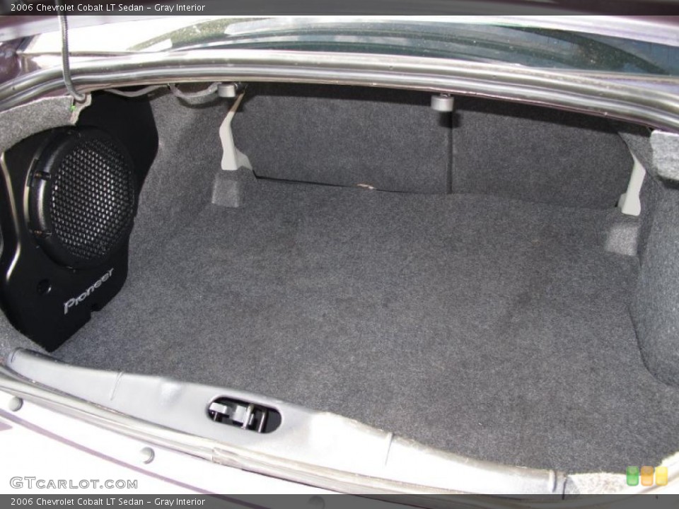 Gray Interior Trunk for the 2006 Chevrolet Cobalt LT Sedan #38322735