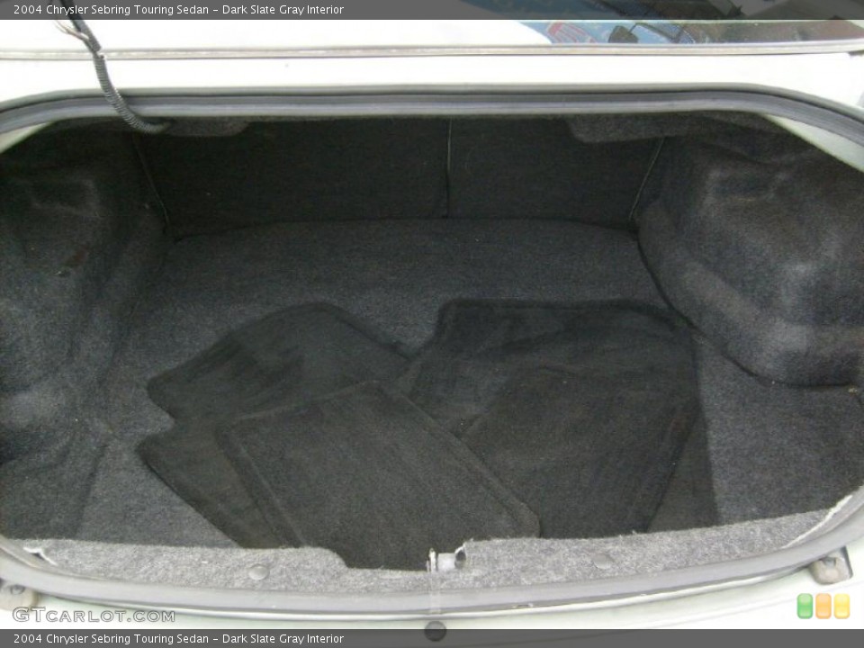 Dark Slate Gray Interior Trunk for the 2004 Chrysler Sebring Touring Sedan #38322839