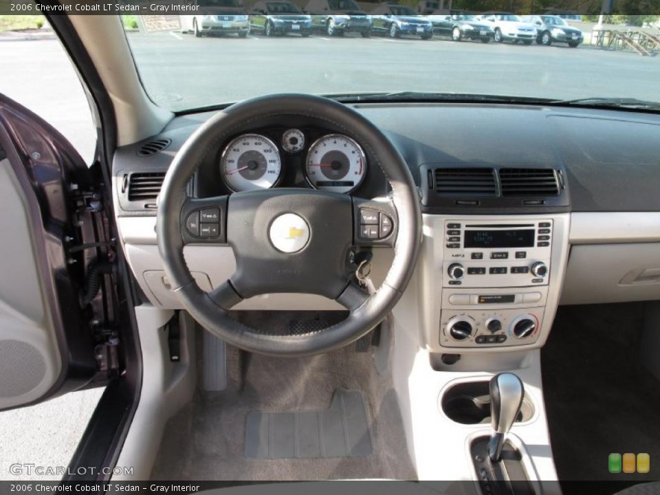 Gray Interior Dashboard for the 2006 Chevrolet Cobalt LT Sedan #38322843