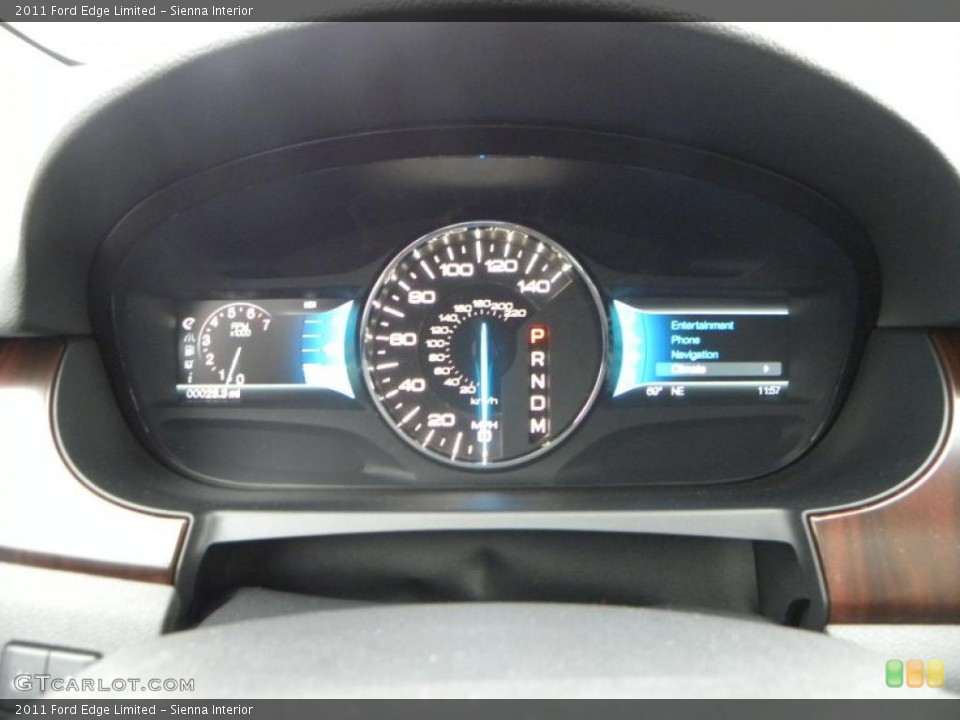 Sienna Interior Gauges for the 2011 Ford Edge Limited #38323223