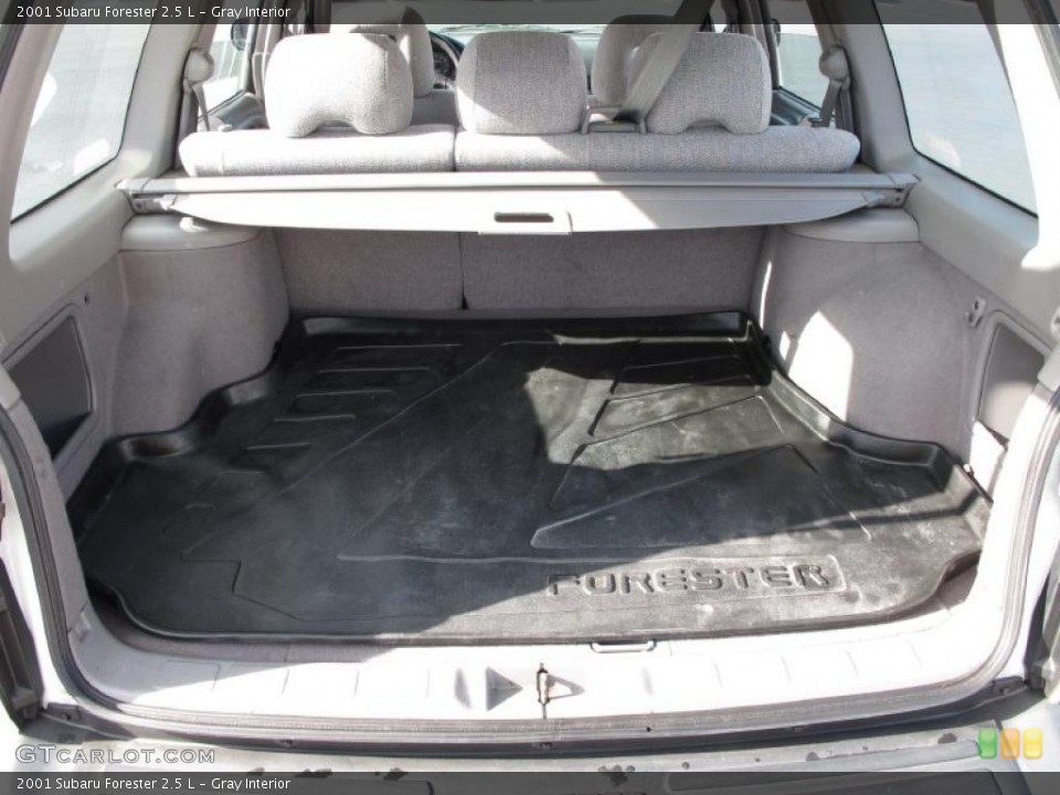 Gray Interior Trunk for the 2001 Subaru Forester 2.5 L #38324307