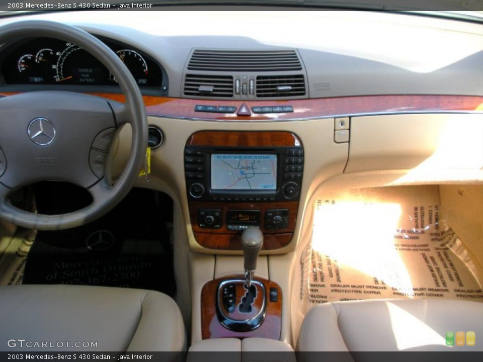 Java Interior Photo for the 2003 Mercedes-Benz S 430 Sedan #38325141