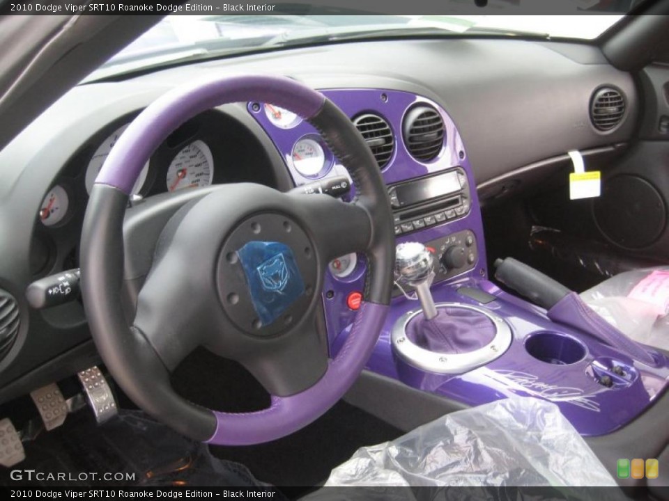Black Interior Dashboard for the 2010 Dodge Viper SRT10 Roanoke Dodge Edition #38329255