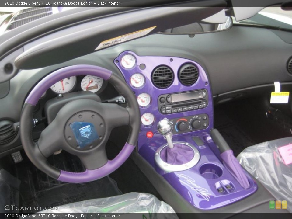 Black Interior Dashboard for the 2010 Dodge Viper SRT10 Roanoke Dodge Edition #38329587