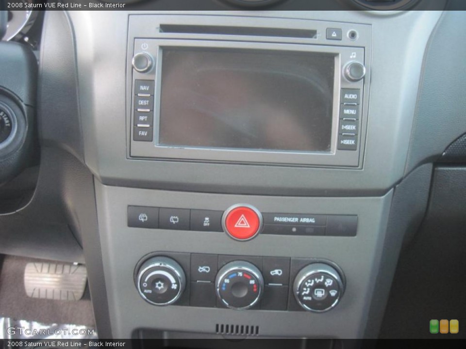 Black Interior Navigation for the 2008 Saturn VUE Red Line #38329627