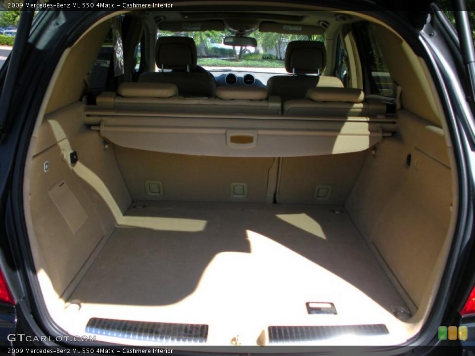 Cashmere Interior Trunk for the 2009 Mercedes-Benz ML 550 4Matic #38329727