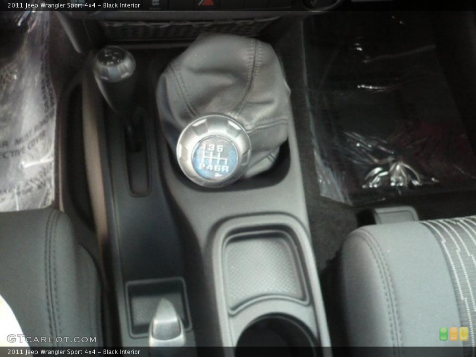 Black Interior Transmission for the 2011 Jeep Wrangler Sport 4x4 #38329791