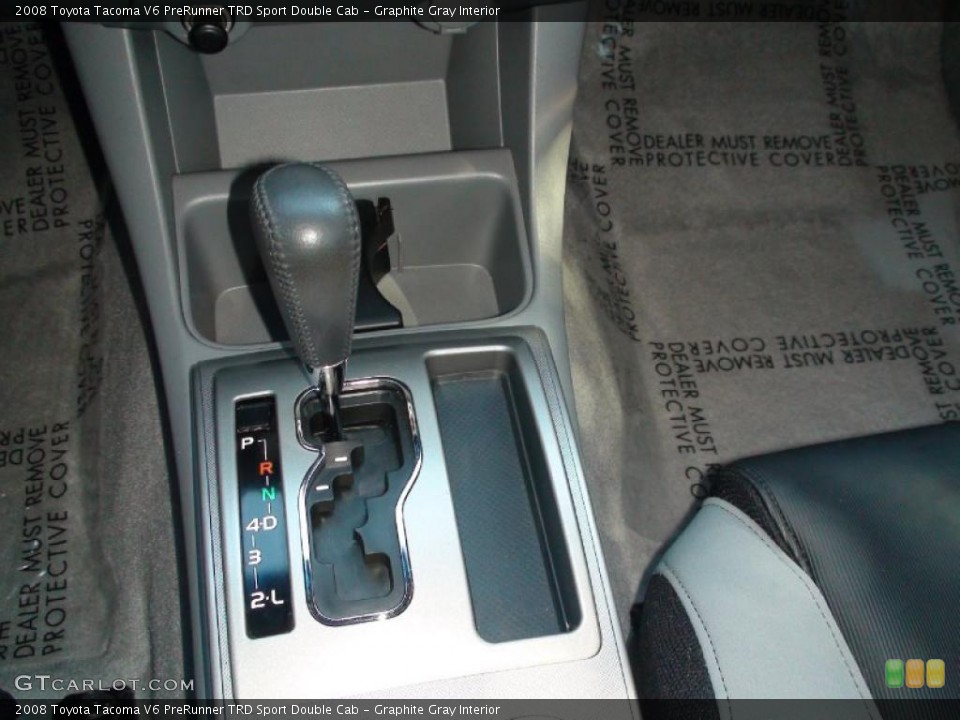 Graphite Gray Interior Transmission for the 2008 Toyota Tacoma V6 PreRunner TRD Sport Double Cab #38331139