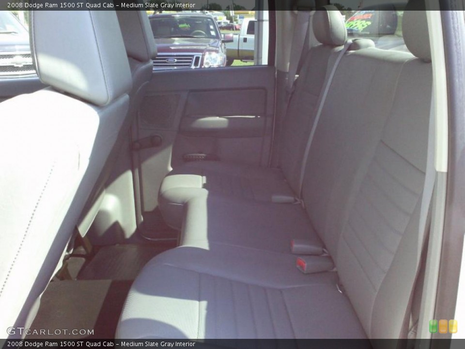 Medium Slate Gray Interior Photo for the 2008 Dodge Ram 1500 ST Quad Cab #38332427