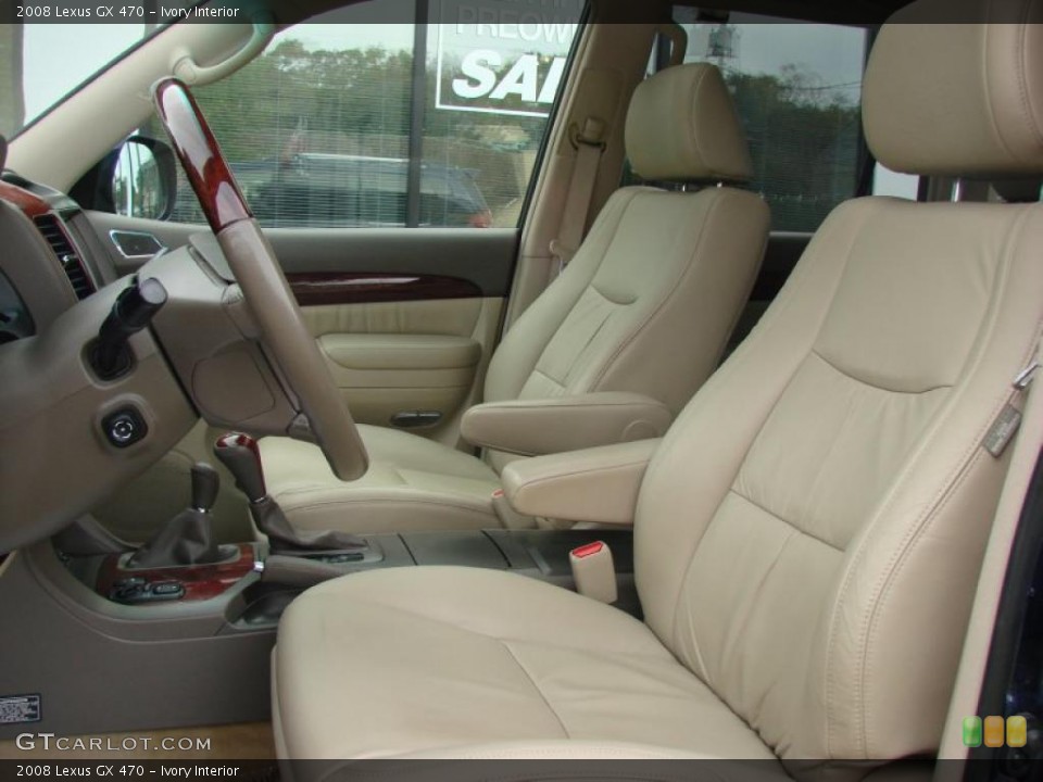 Ivory Interior Photo for the 2008 Lexus GX 470 #38333003