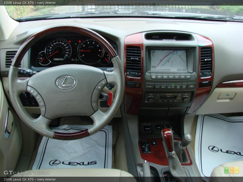 Ivory Interior Dashboard for the 2008 Lexus GX 470 #38333027