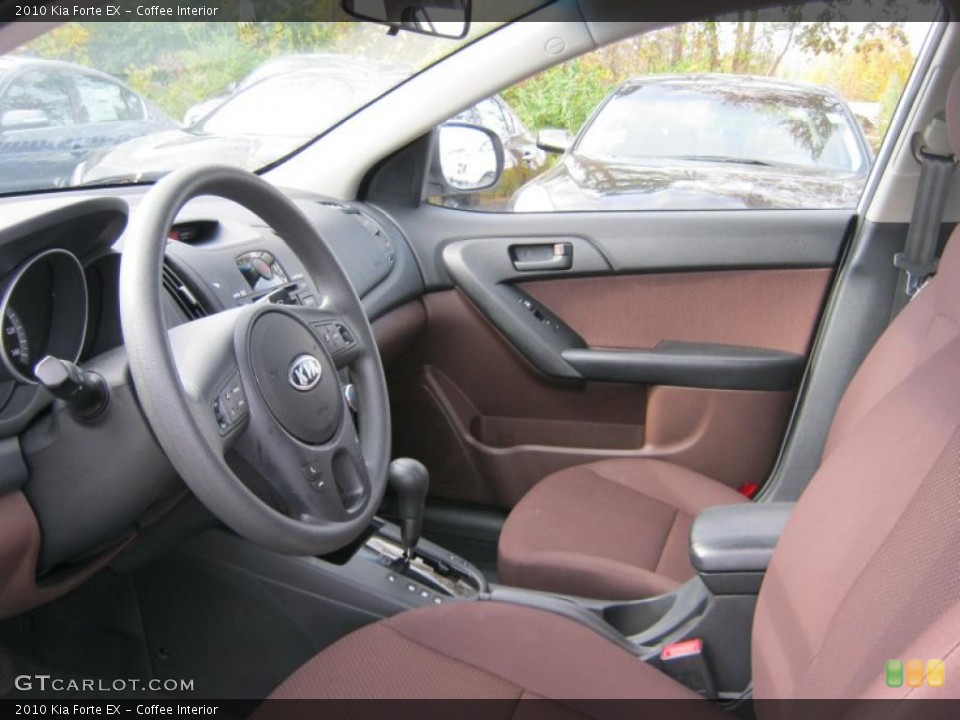 Coffee Interior Photo for the 2010 Kia Forte EX #38337391