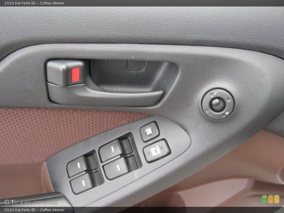 Coffee Interior Controls for the 2010 Kia Forte EX #38337403
