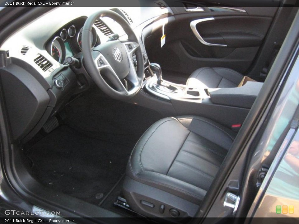 Ebony Interior Dashboard for the 2011 Buick Regal CXL #38337515