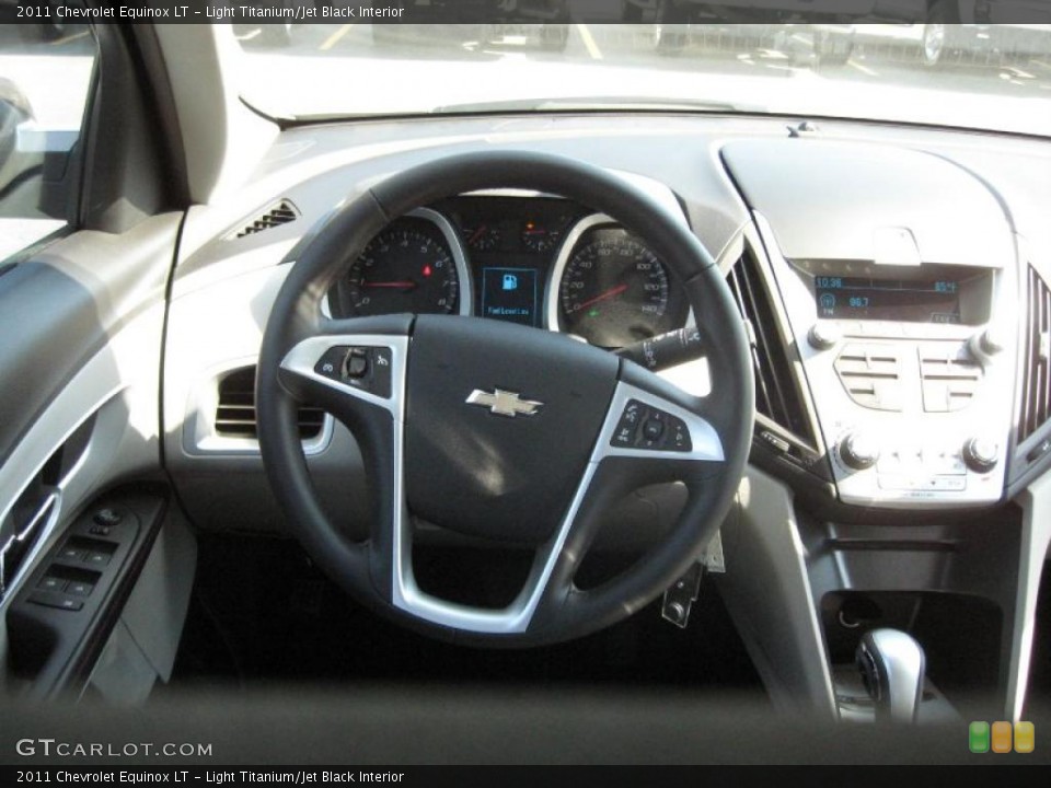 Light Titanium/Jet Black Interior Steering Wheel for the 2011 Chevrolet Equinox LT #38337715