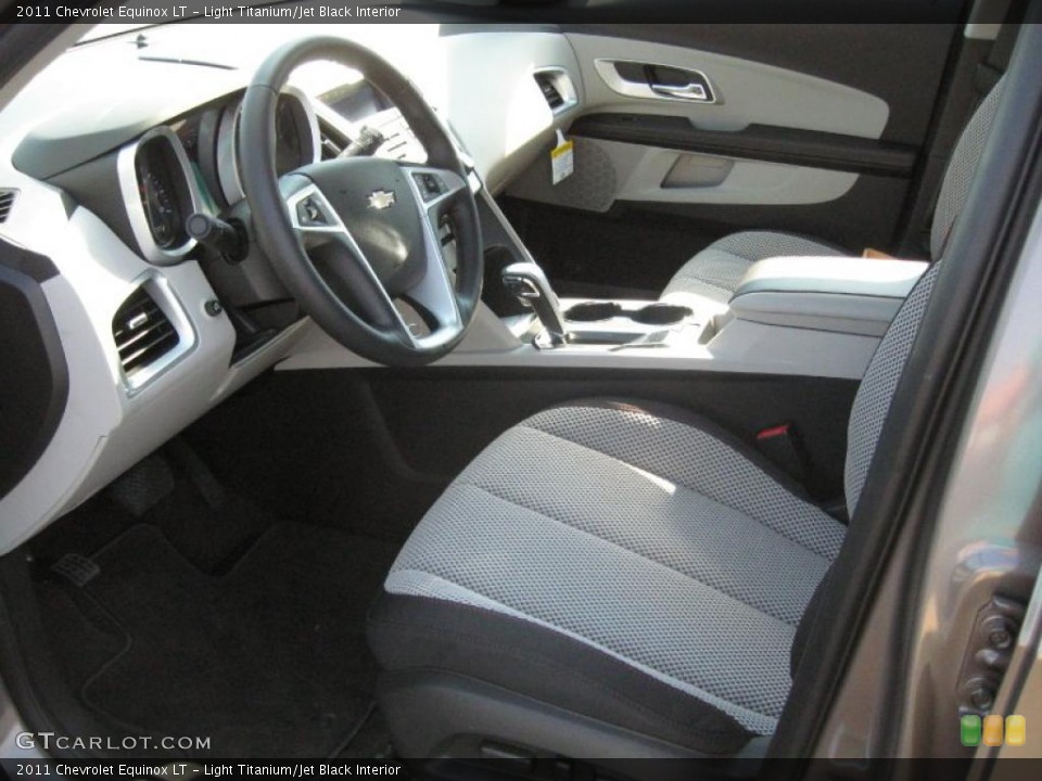 Light Titanium/Jet Black Interior Dashboard for the 2011 Chevrolet Equinox LT #38337731
