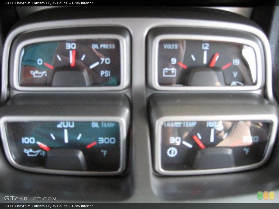 Gray Interior Gauges for the 2011 Chevrolet Camaro LT/RS Coupe #38337844