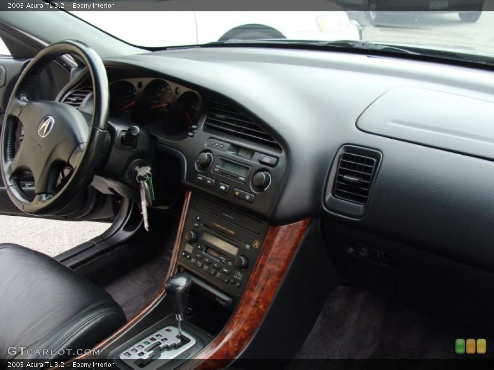 Ebony Interior Dashboard for the 2003 Acura TL 3.2 #38338744