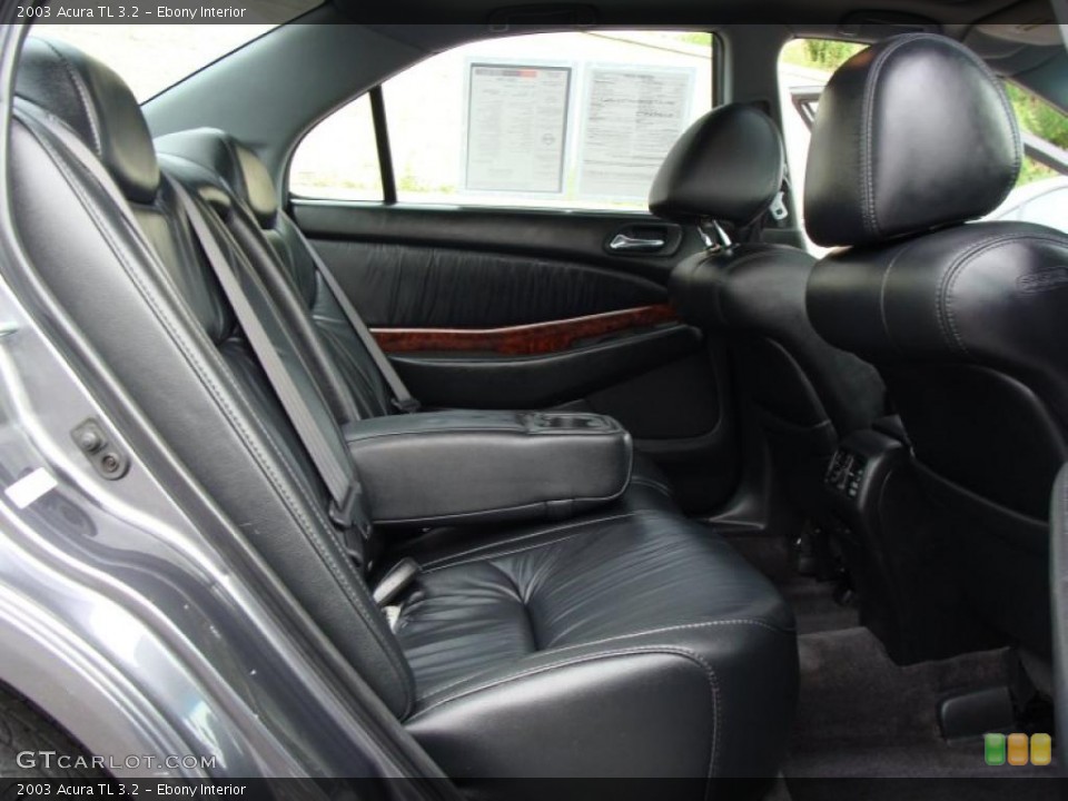 Ebony Interior Photo for the 2003 Acura TL 3.2 #38338756
