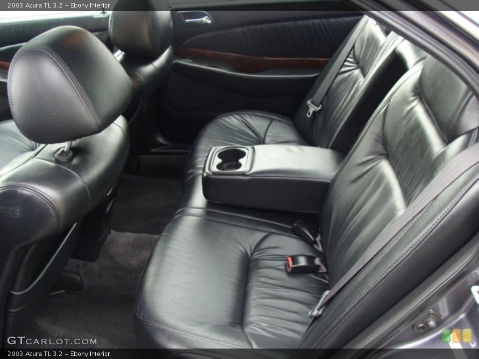 Ebony Interior Photo for the 2003 Acura TL 3.2 #38338764