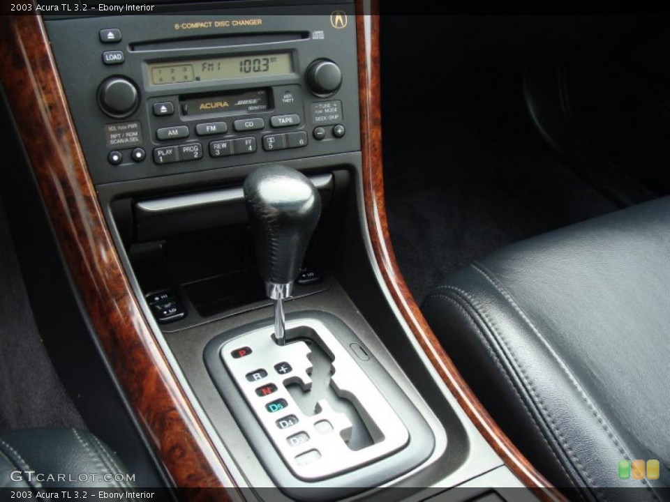 Ebony Interior Transmission for the 2003 Acura TL 3.2 #38338788
