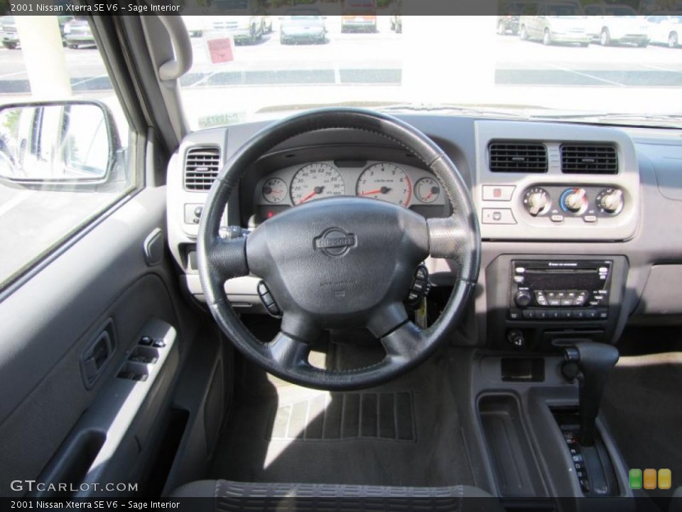 Sage Interior Dashboard for the 2001 Nissan Xterra SE V6 #38340696