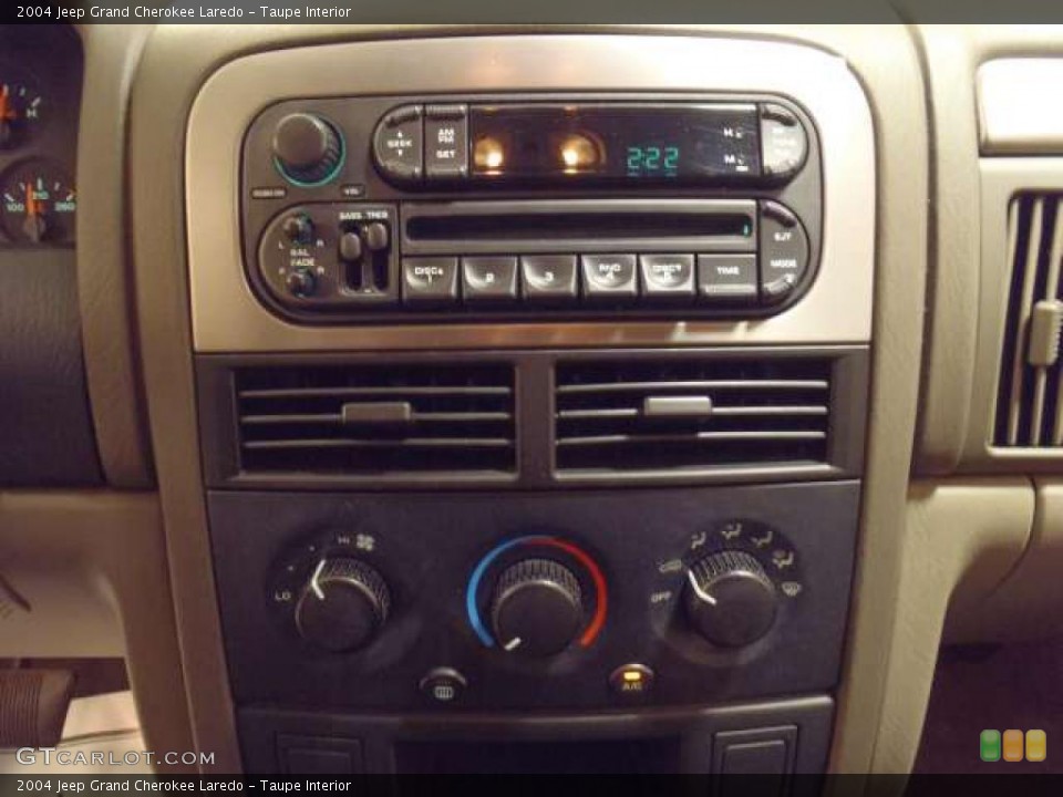 Taupe Interior Controls for the 2004 Jeep Grand Cherokee Laredo #38343937