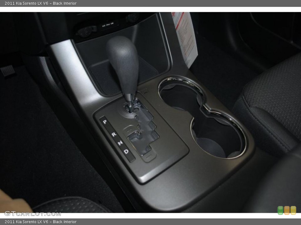 Black Interior Transmission for the 2011 Kia Sorento LX V6 #38347134