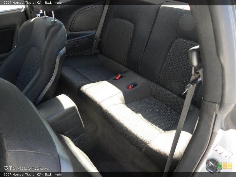 Black Interior Photo for the 2007 Hyundai Tiburon GS #38347246