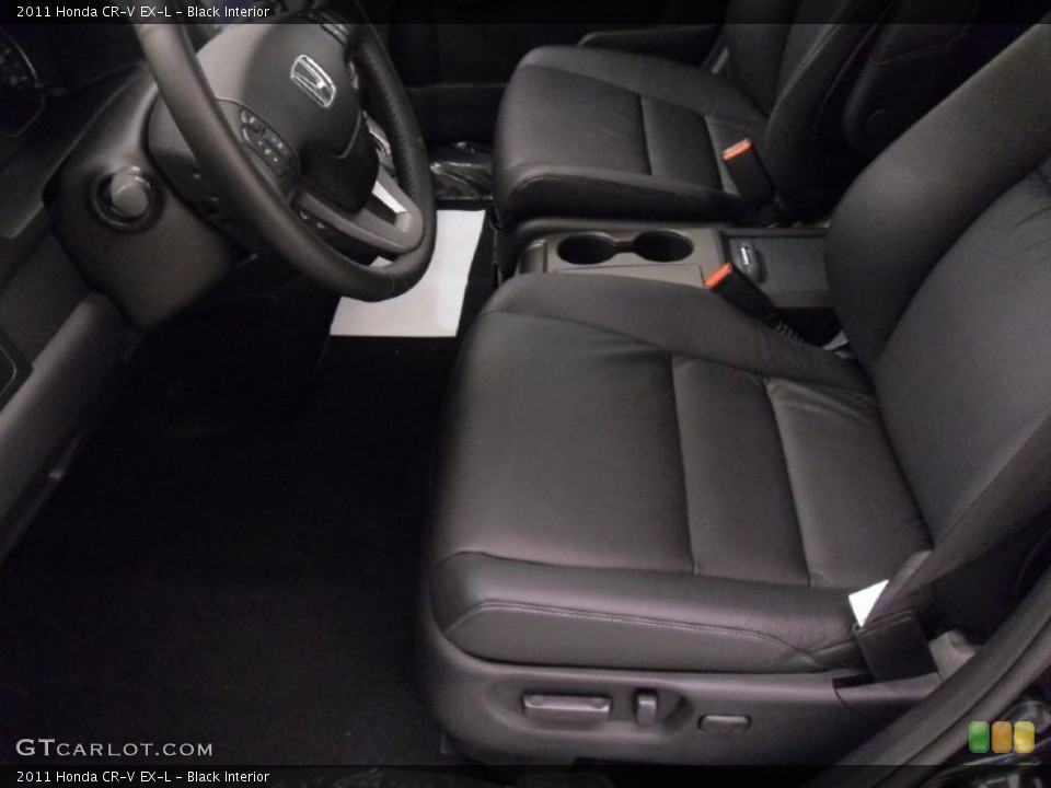 Black Interior Photo for the 2011 Honda CR-V EX-L #38347530