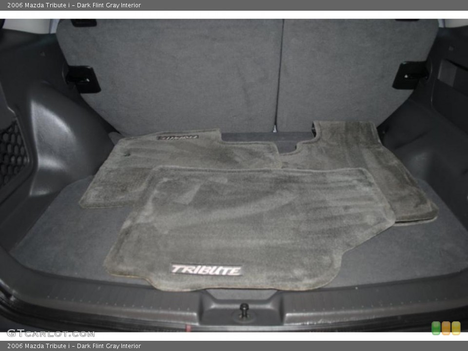 Dark Flint Gray Interior Trunk for the 2006 Mazda Tribute i #38348170