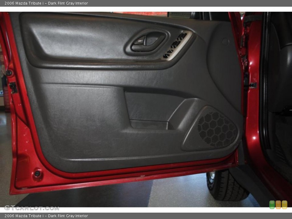 Dark Flint Gray Interior Door Panel for the 2006 Mazda Tribute i #38348422