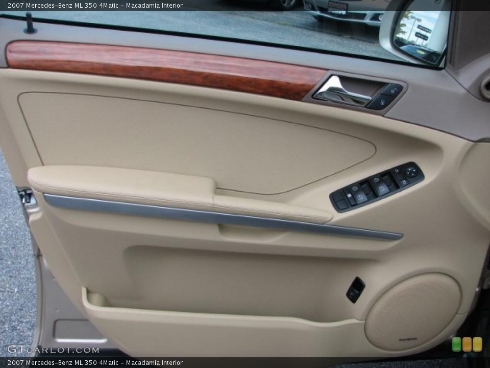 Macadamia Interior Door Panel for the 2007 Mercedes-Benz ML 350 4Matic #38348694
