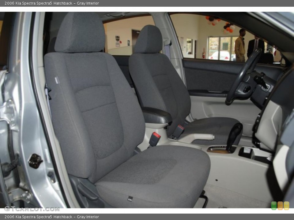 Gray Interior Photo for the 2006 Kia Spectra Spectra5 Hatchback #38348842