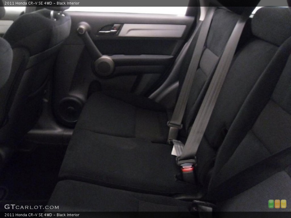 Black Interior Photo for the 2011 Honda CR-V SE 4WD #38349130