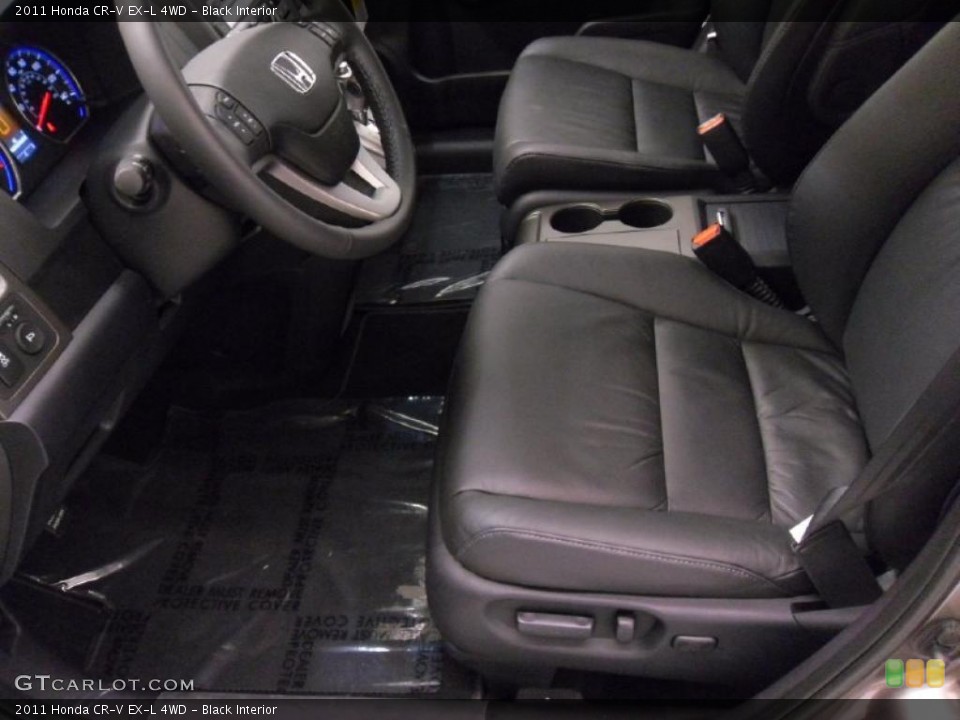 Black Interior Photo for the 2011 Honda CR-V EX-L 4WD #38349474