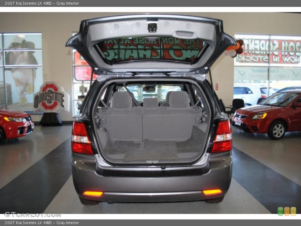 Gray Interior Trunk for the 2007 Kia Sorento LX 4WD #38349634