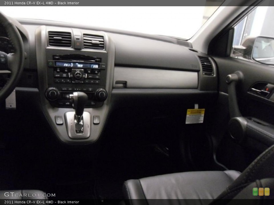Black Interior Dashboard for the 2011 Honda CR-V EX-L 4WD #38349654