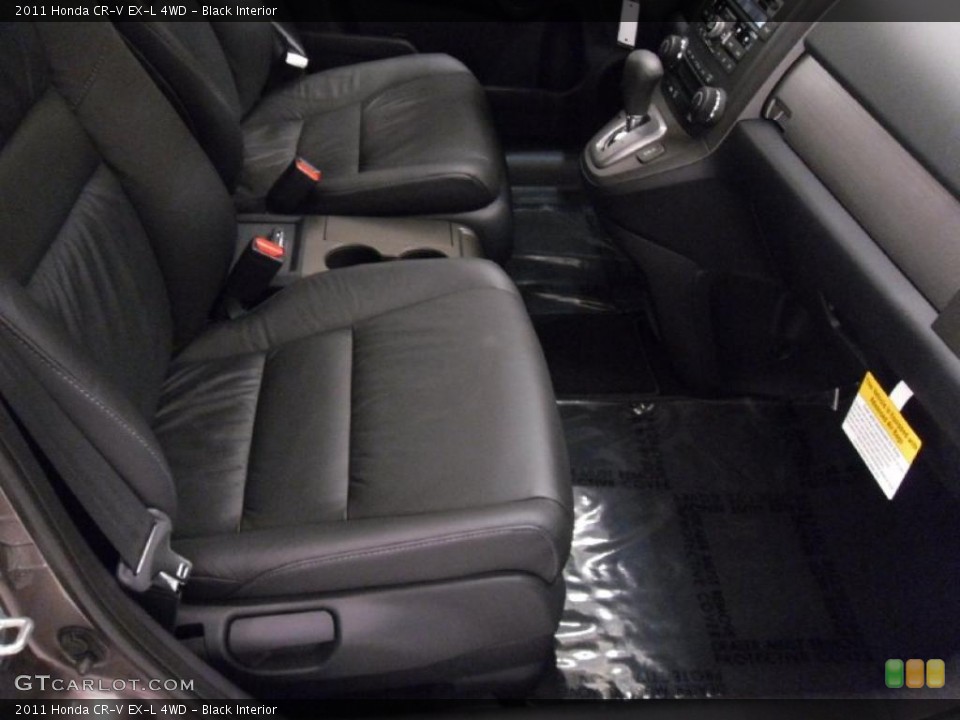 Black Interior Photo for the 2011 Honda CR-V EX-L 4WD #38349702