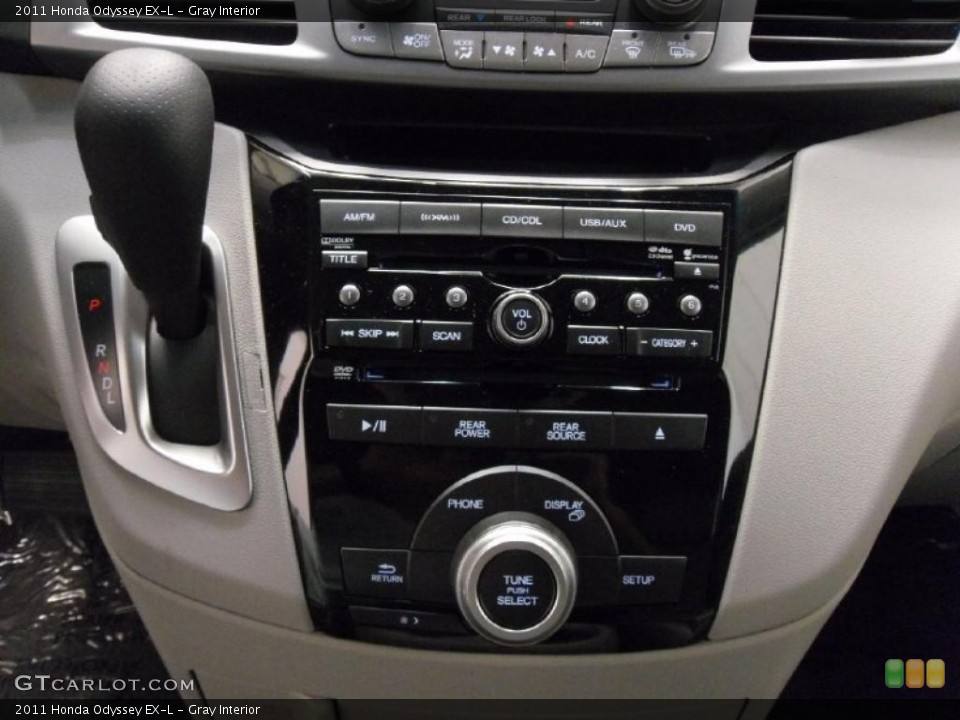 Gray Interior Controls for the 2011 Honda Odyssey EX-L #38350050