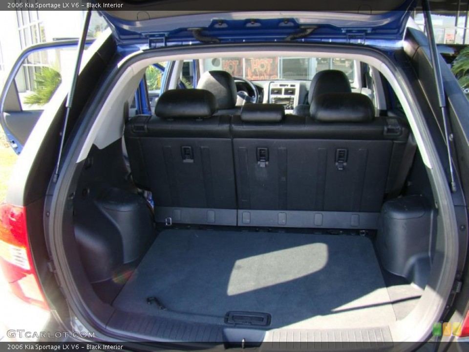 Black Interior Trunk for the 2006 Kia Sportage LX V6 #38350242
