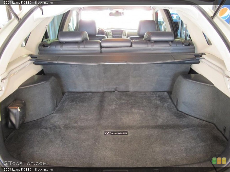 Black Interior Trunk for the 2004 Lexus RX 330 #38351190