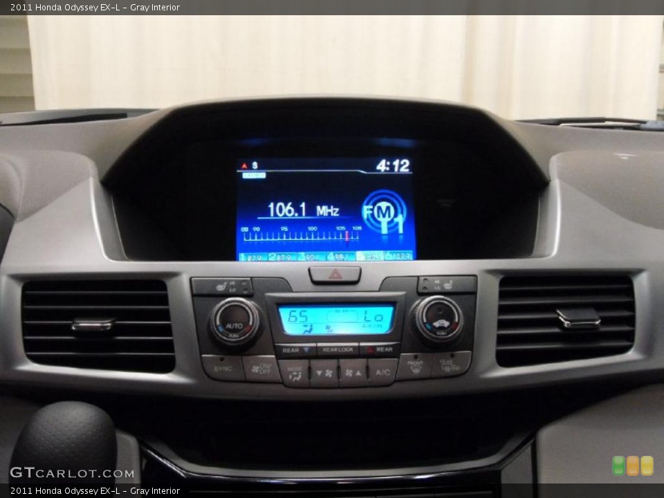 Gray Interior Navigation for the 2011 Honda Odyssey EX-L #38351634