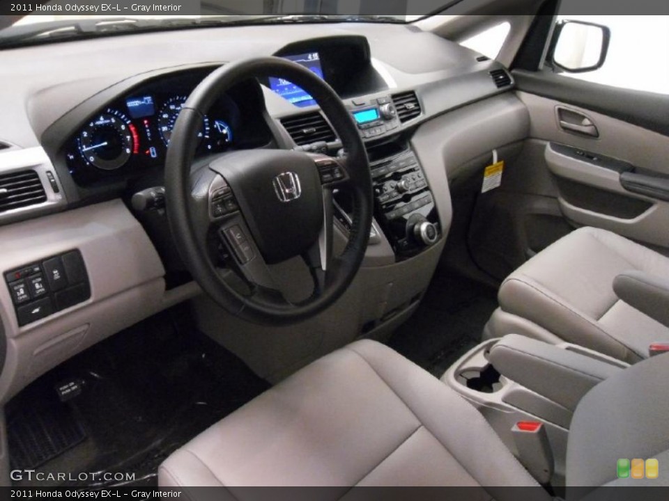 Gray Interior Dashboard for the 2011 Honda Odyssey EX-L #38351958