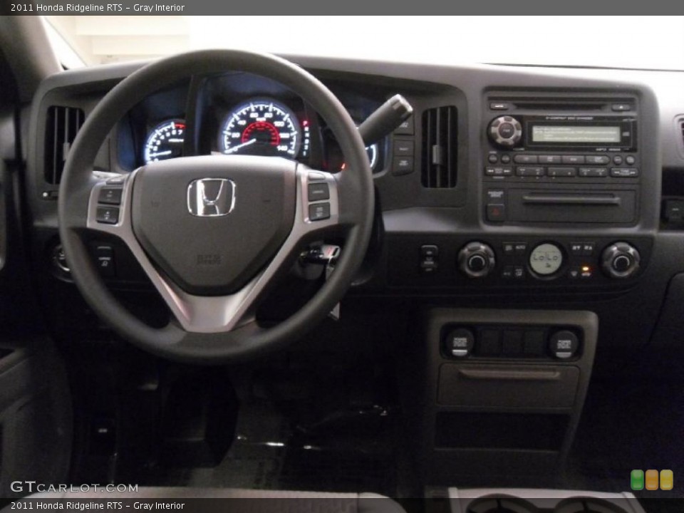 Gray Interior Dashboard for the 2011 Honda Ridgeline RTS #38352762