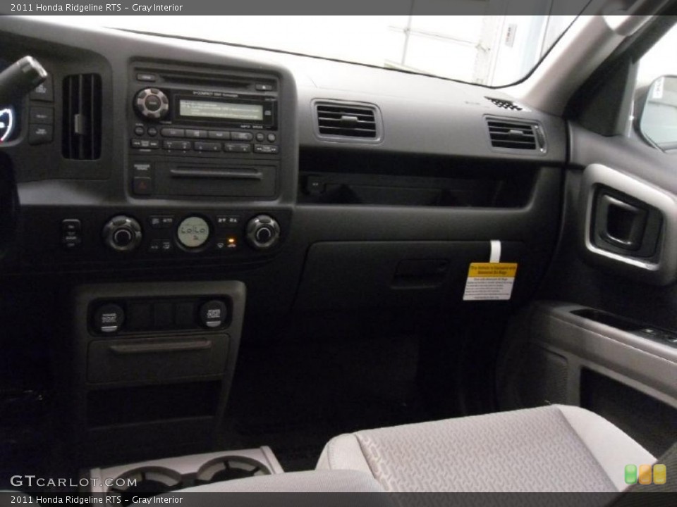 Gray Interior Dashboard for the 2011 Honda Ridgeline RTS #38352778