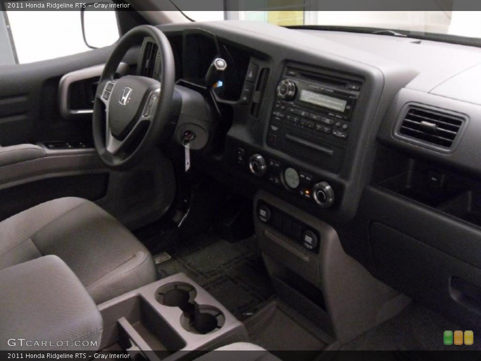 Gray Interior Dashboard for the 2011 Honda Ridgeline RTS #38352906
