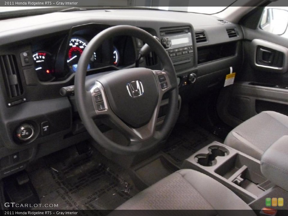 Gray Interior Dashboard for the 2011 Honda Ridgeline RTS #38353002