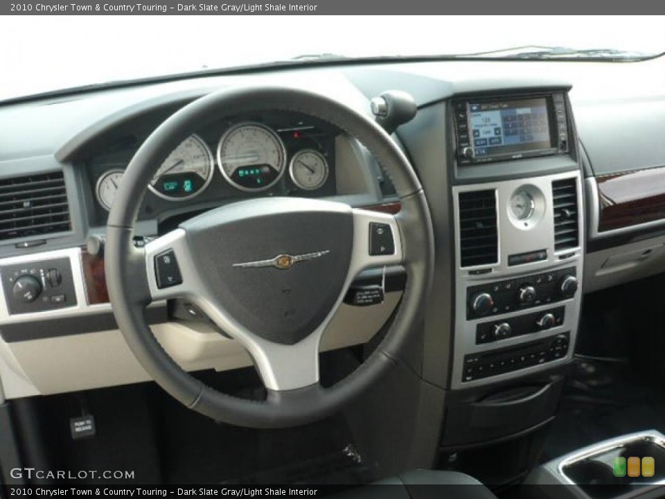 Dark Slate Gray/Light Shale Interior Dashboard for the 2010 Chrysler Town & Country Touring #38353246